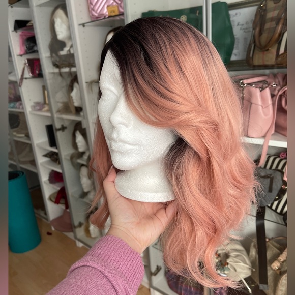 SALE!!$ lacefront pink wig - Picture 2 of 7